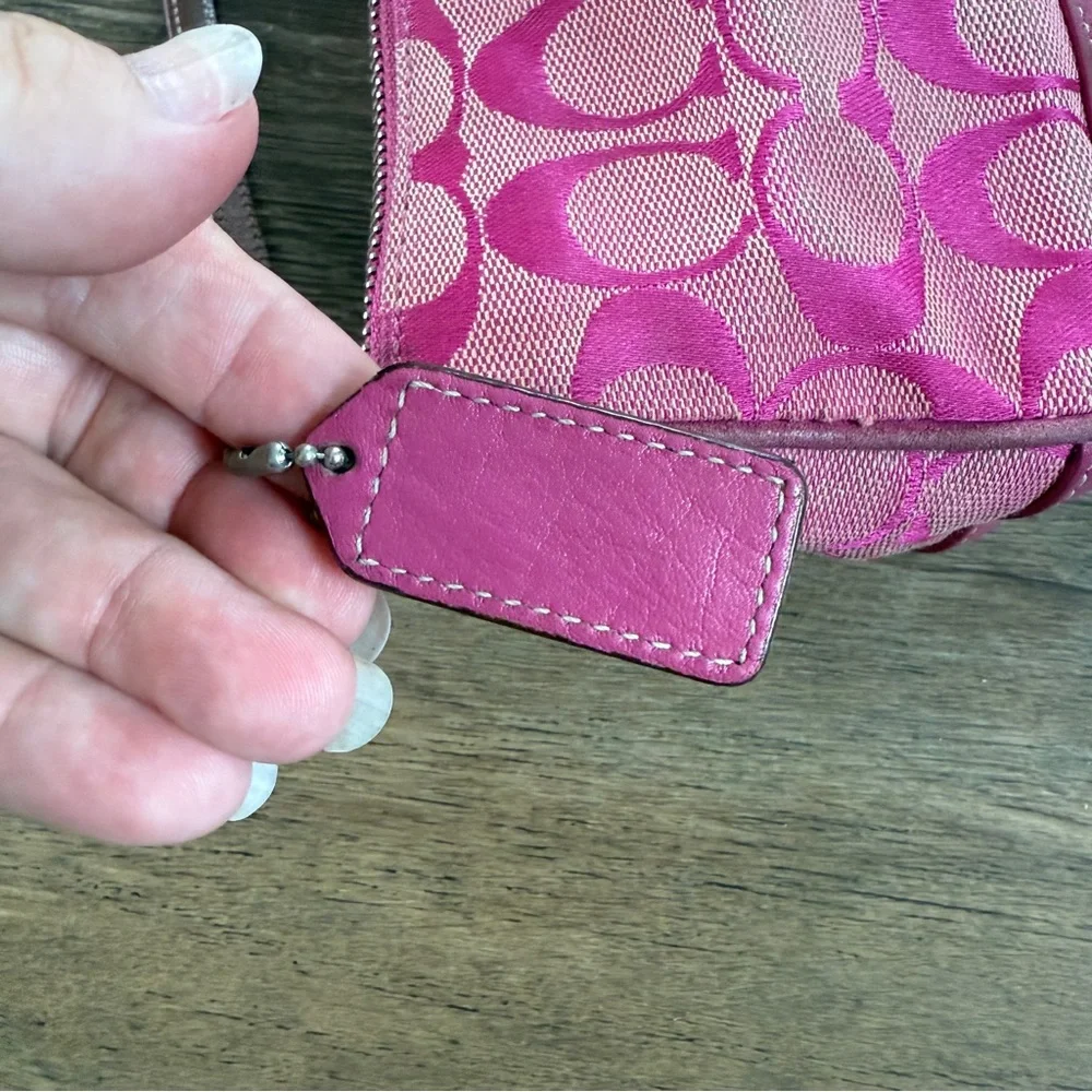 Y2k pink CC small shoulder Coach purse - Picture 7 of 16